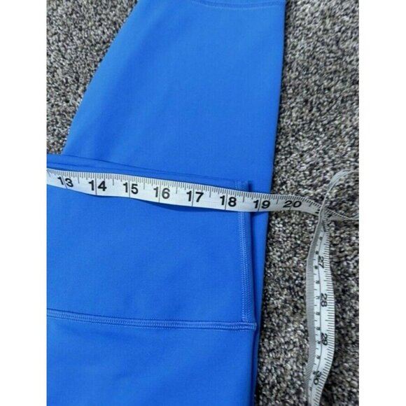 Lululemon Wunder Train High-Rise Tight 25" Blue Nile Size 20 EUC - Picture 3 of 4